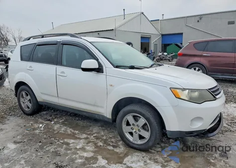 2008 Mitsubishi Outlander Es from USA, damaged, VIN JA4LT21W18Z006393